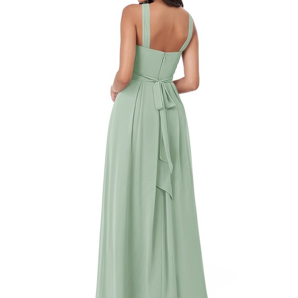Brand New Azazie Bridesmaid Dress in Agave - Picture 2 of 6